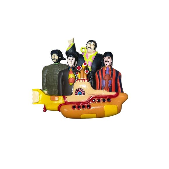 KURT S. ADLER Other - KURT S. ADLER COLLECTABLE ORNAMENT 2011 THE BEATLES YELLOW SUBMARINE